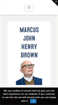 Mobile Screenshot of marcusjohnhenrybrown.com