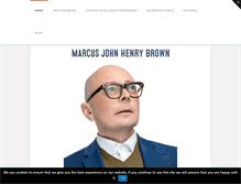 Tablet Screenshot of marcusjohnhenrybrown.com